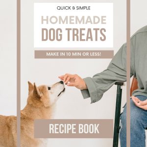 Cover_Dog treats recipe book