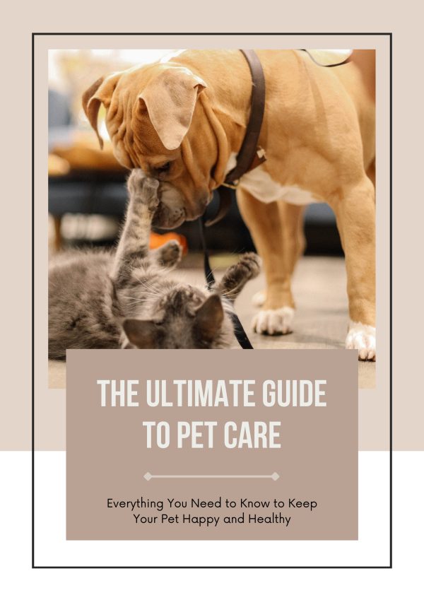 Cover_THE ULTIMATE GUIDE TO PET CARE